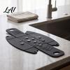 Reusable Dough Kneading Mat with Scales Sourdough Baking Handles Non-stick Heat Resistant Transfer for Oven Silicone Basket Bread Toast Foldable