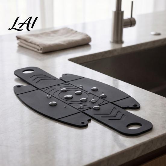 Reusable Dough Kneading Mat with Scales Sourdough Baking Handles Non-stick Heat Resistant Transfer for Oven Silicone Basket Bread Toast Foldable