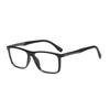 Fashion Unisex Anti Blue Light Reading Glasses For Men TR90 Lightweight Eyeglasses For Computer Square Hyperopia Glasses +2