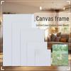 Large Linen Cotton Acrylic Oil Canvas with Wooden DIY Painting Frame