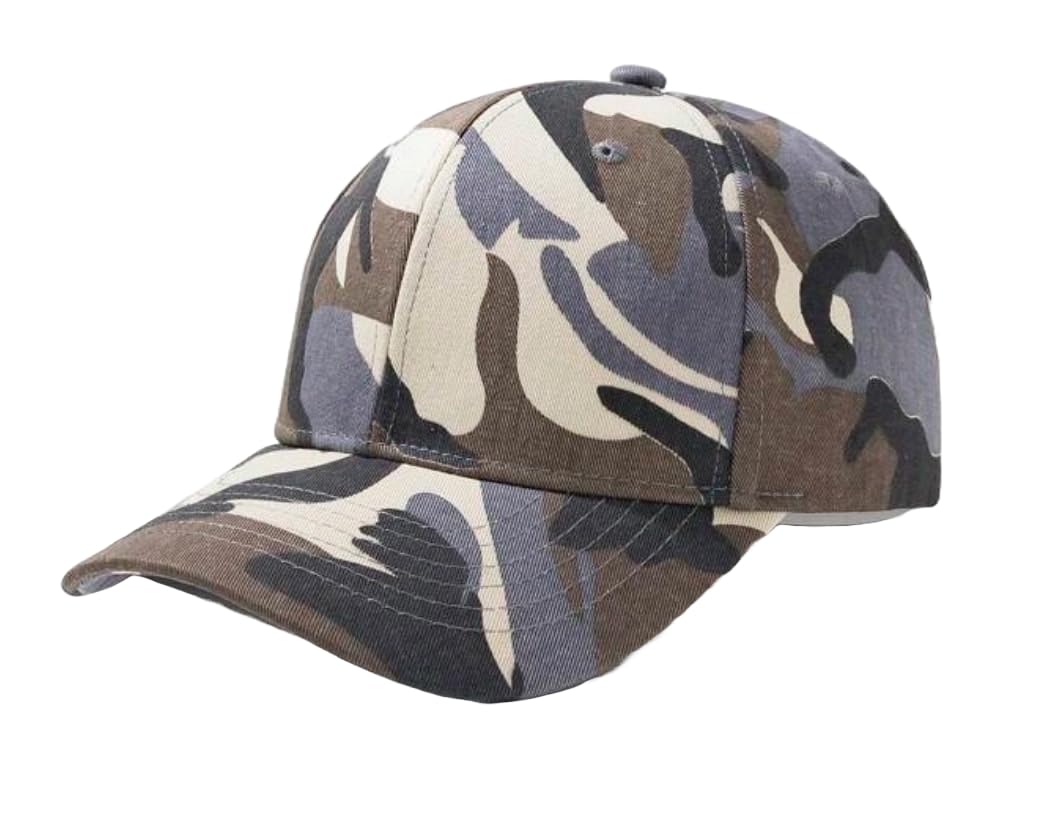

[sproutsy] Cap, Hat, Baseball Cap, Unisex, Camouflage, Camouflage (JP, Number Size, 56.0 cm, Gray)