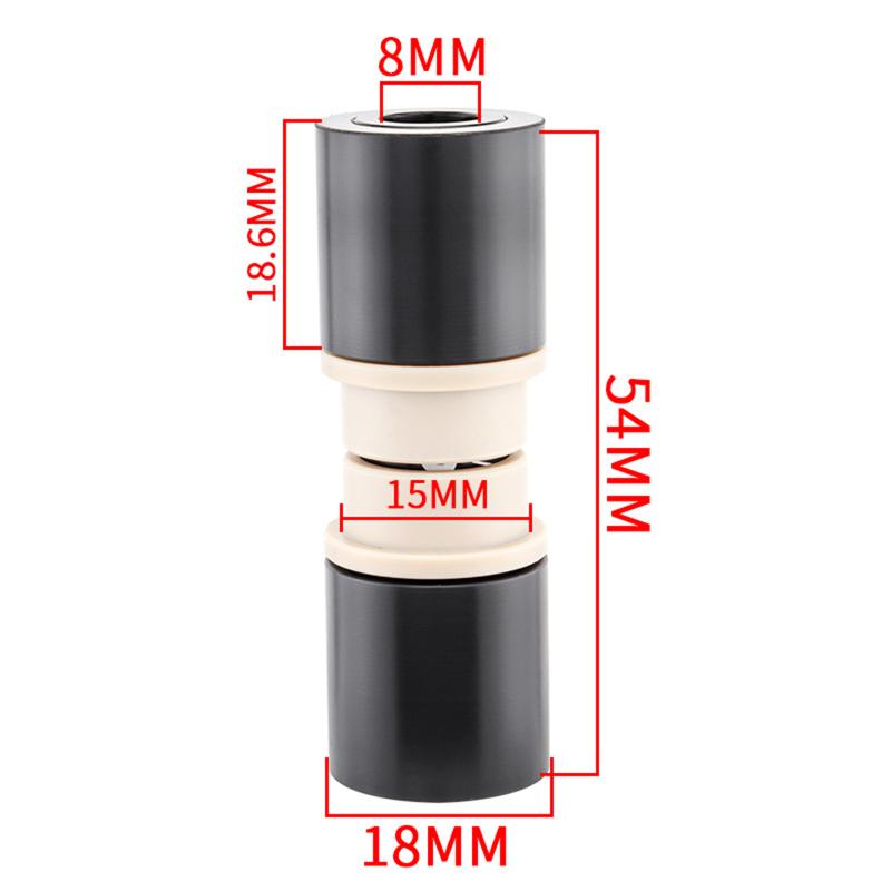 Bagstøddæmperbøsning 22 24 32 44 50 52 54 68 mm Indvendig Diameter 8 mm Mountainbike Støddæmper Monteringsdele