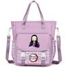 Demon Slayer Tote Bag Crossbody Bag Carrying Bag Shoulder Bag for Teenager Girl Boy Back To School Bag Men Women Leisure Travel Bag Mochila