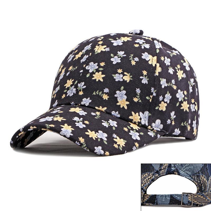 Ethnic Style Denim Baseball Cap With Sun Protection For Outdoor Activities