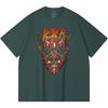 T-shirt Heavy Metal 100% Cotone 230 Gsm Stampa Band Rock Musica Popolare Unisex T-shirt Pesante in Cotone