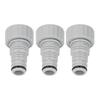 3pcs P05347 Drain Valve Adapter Plastic Hose Adapter Swimming Pool Accessories Drain Valve Adapter G3 4 Inner Thread