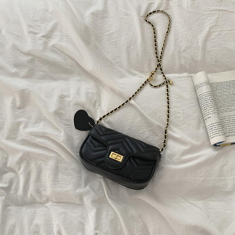 Xiaoxiangfeng Bag Women'S Summer Small Fresh Green Diamond Chain Bag Trendy Versatile Small Square Bag Women