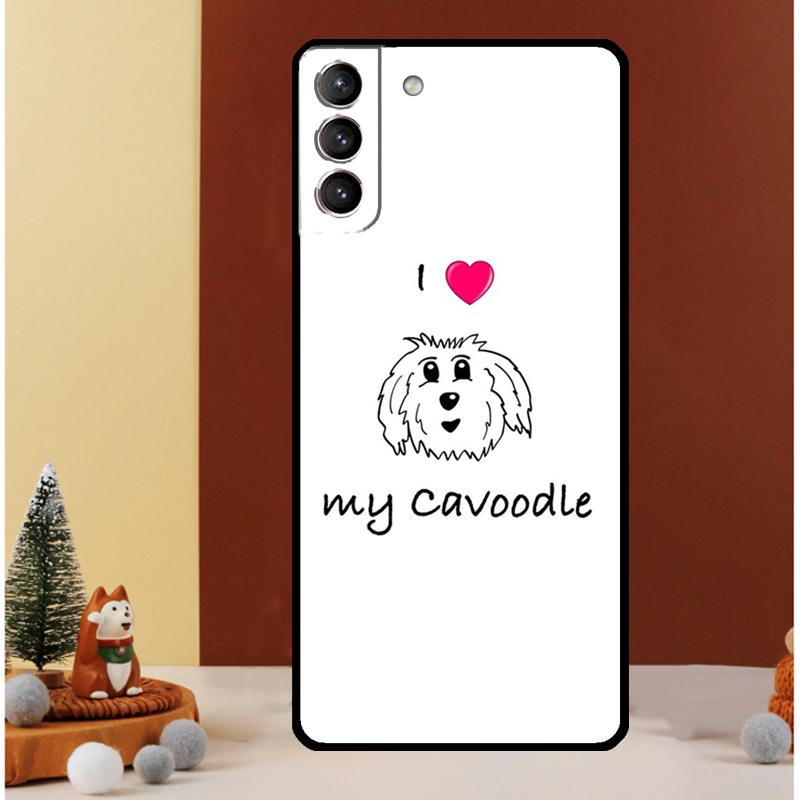 

Мультяшный чехол Cavoodle Cavapoo для Samsung Galaxy S22 S23 S24 Ultra Note 20 10 Plus S8 S9 S10 S20 FE S21 FE Galaxy S21 Plus