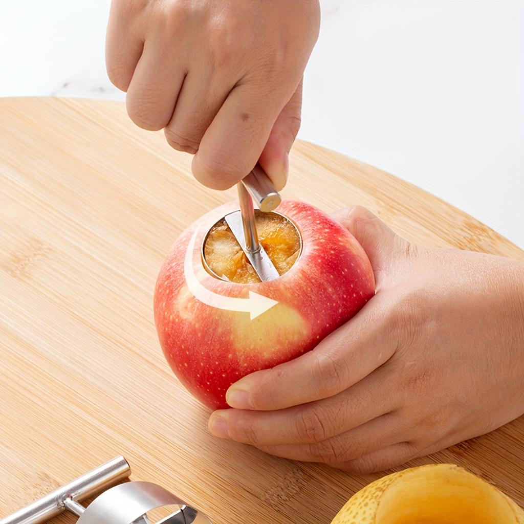 Apple Pear Core Coring Cutter Stainless Steel Fruit Core Pitter Remover Separator for Kitchen Accessories Gadgets