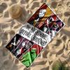 Jack Skellington Beach Towel Soft Durable Quick-Dry Comfortable Lightweight Suitable for Sports, Travel, Swimming, Yoga, Bathroom, Beach, And Pool