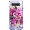 Black TPU Cover For LG K61 2020 CaseCute Cat Pattern Coque For LG K61K 61 LGK61 Luxury Matte Shockproof Protection Etui Bumper