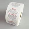1.5 Inch 500Pcs/Roll Waterproof Candle Warning Label Candle Container Stickers