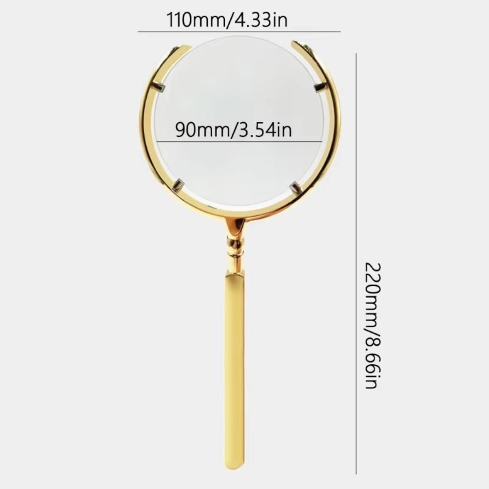 Durable Loupe Magnifier Large 10X Magnifying Glass Convenient Magnifying Glass Reading