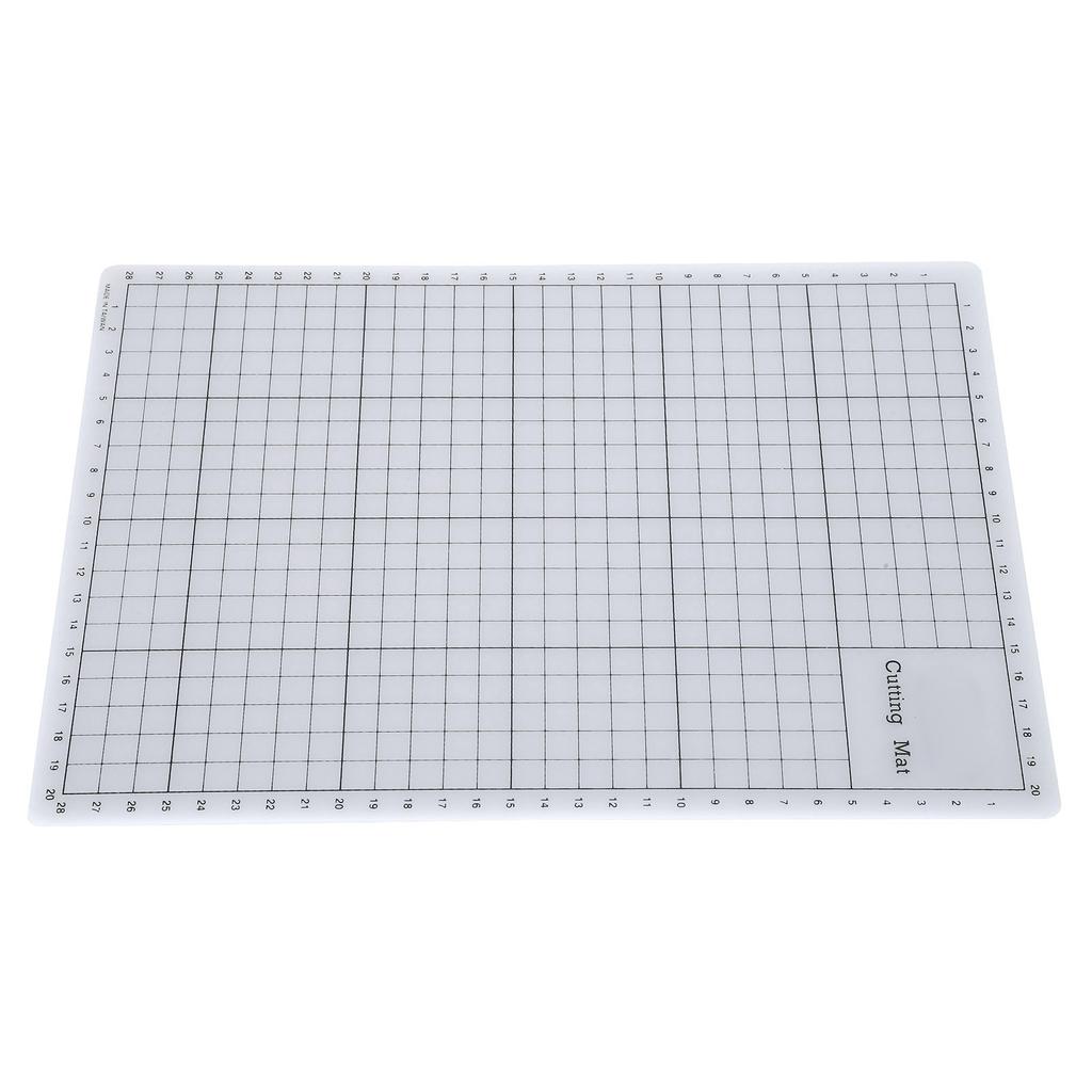 Cutting Mat A4 Translucent Engraving Pad NonSlip Manual Scale Board Craft Accessories