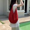 Casual college student large-capacity knitted bag women's summer popular shoulder bag tote bag