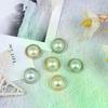 DIY Craft Decoration Pearl Metal Shank Buttons for Sewing Scrapbooking 10pcs