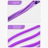 4-Tube Yoga Pedal Puller Fitness Tube Pedal Ankle Puller Elastic Sit Up Pull Rope for Home Fitness Stretching Strength Training