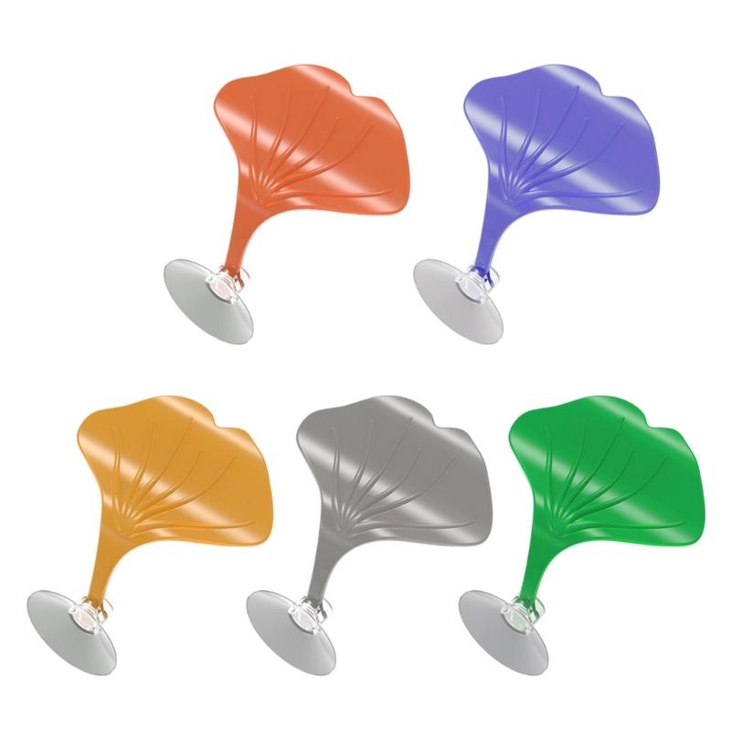 Lizards Basking Platform Tanks Accessories Leaf Shape Bearded Dragon Basking Platform with Suction Cup Decorations