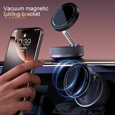 Magnetický držák telefonu do auta pro MagSafe otočný o 360 stupňů Držák do auta N52 s magnetickým kroužkem na telefon pro iPhone