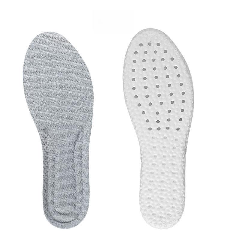 Light Breathable Full Pad Insole High Elastic Shock Absorption Long Standing Comfort Foot Support