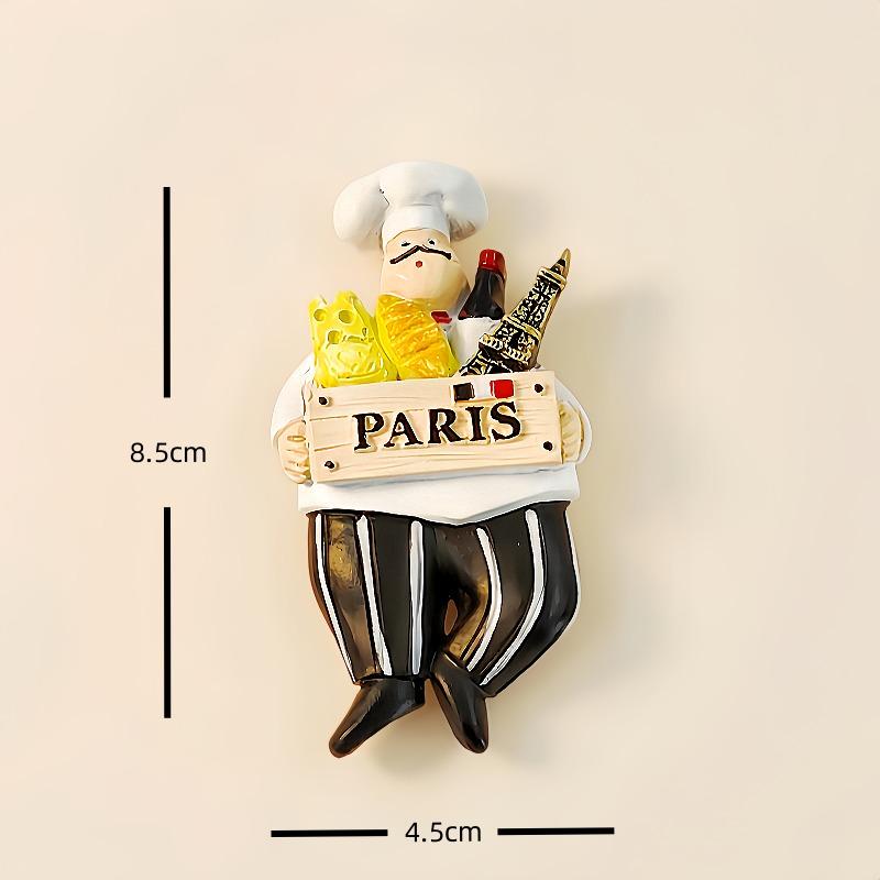 France Travel Souvenirs Alsace Fridge Magnets Paris Provence Marseille Nice Fridge Stickers Home Decoration Wedding Gifts