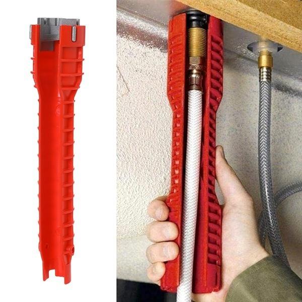 1 Set Multifunctional Faucet and Sink Installation Wrench Plumbing Tools Plumbing Wrench Kitchen Bathroom Plumbing Repair