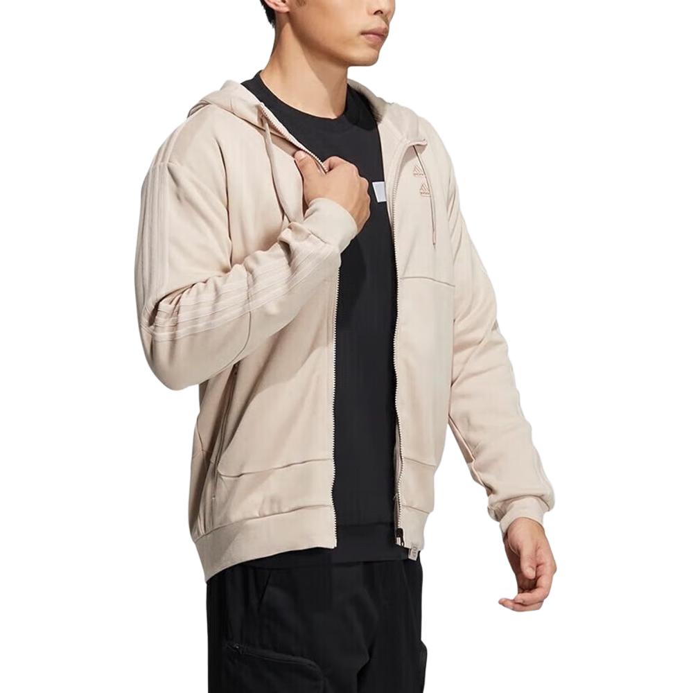 adidas Jackets Men's Khaki Hooded Moderate Other IA6967