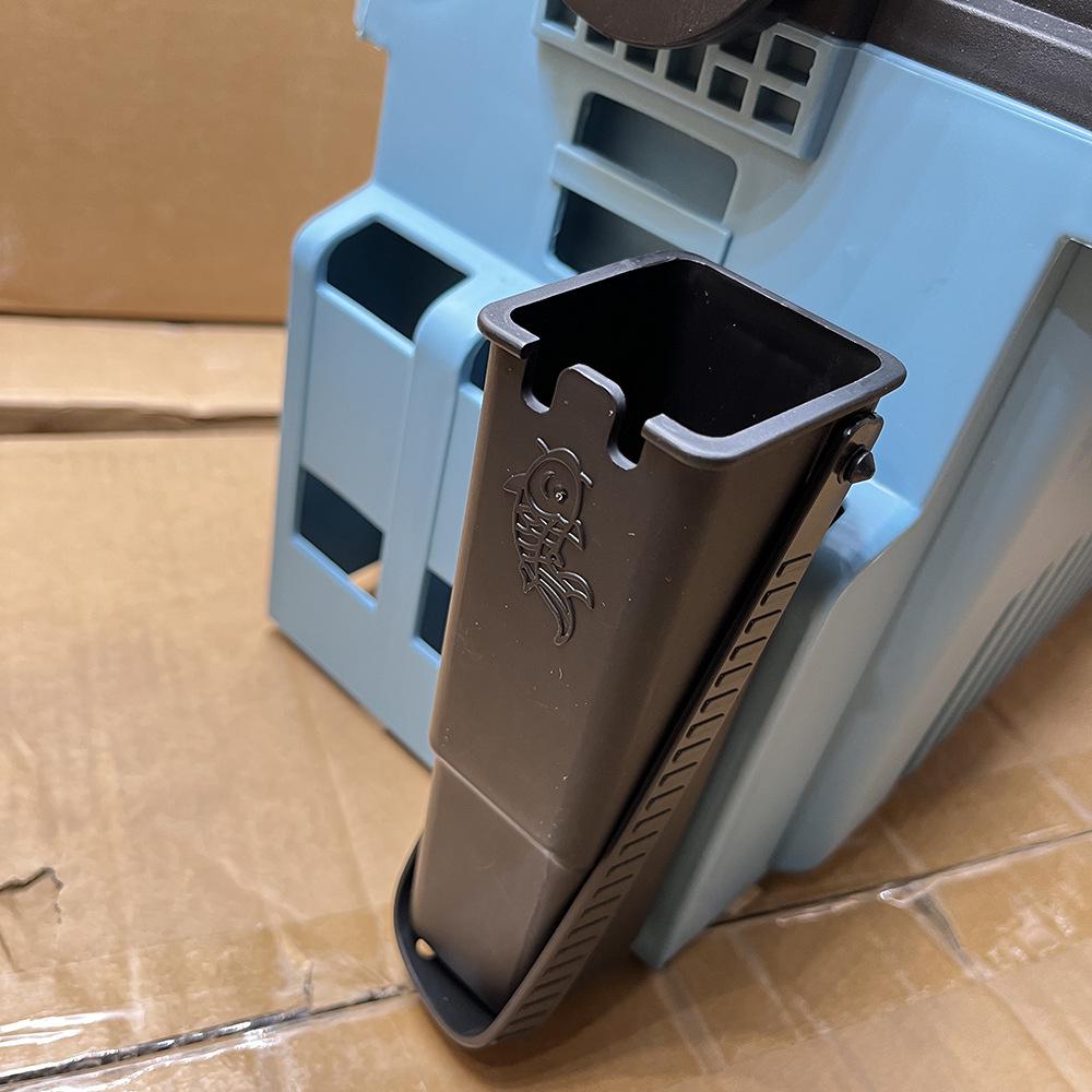 Rod Holder & Lure Fishing Box with Pliers for Fishing Accessories