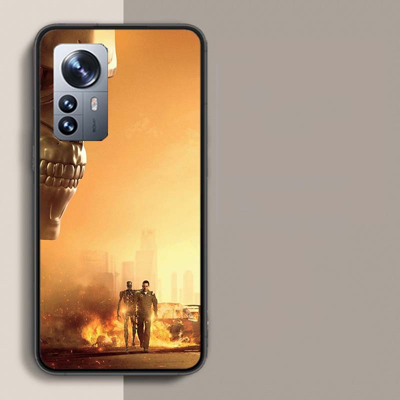 Arnold Schwarzenegger Terminator Handyhülle für Redmi Note 13 Pro Plus 14 Pro+ 12S 12 11S 11T 11E 11 10S 10 9S 9 Xiaomi Capa TPU