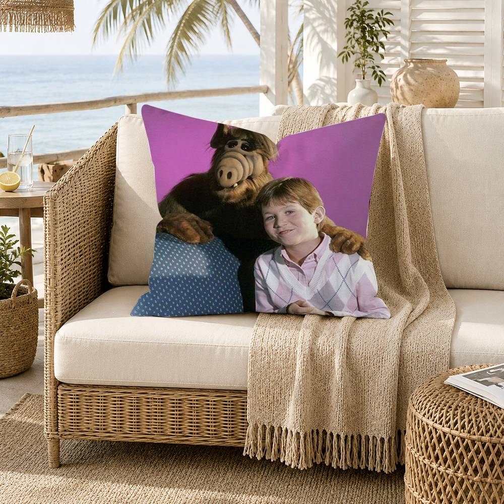 TV Series Alf Pillow Case for Sofa Living Room Home office Decor Protective Cover
