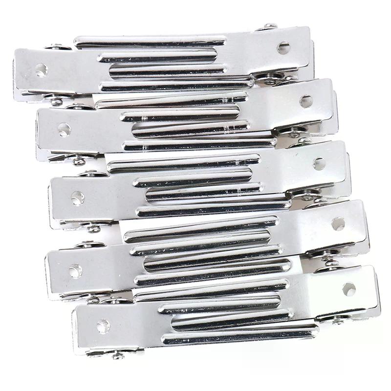 Professionelle Aluminium-Haarspange mit Entenschnabelform und langer Öffnung – Haarstyling-Werkzeug für Friseursalons – Abteilklammer – Styling-Haaraccessoire