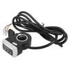 6 Wire Thumb Throttle with ONOFF Switch Battery Indicator 22mm Aperture for Electric Bike