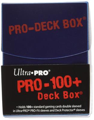 Professional Gamer Large Deck Box Blue [Ultra Pro]