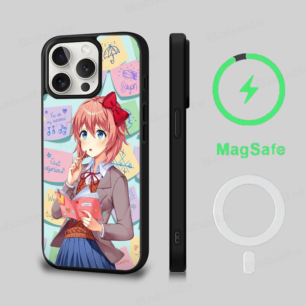 D-Doki-Dokies Phone Case Magnetic Case For iPhone 18 16 14 13 12 11 15 Pro Max Plus For Magsafe Wireless Charge Cover