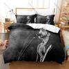 Cigarettes After Sex Dream Pop Minimal Text Duvet Cover Set 3PCS Bedding With 2 Pillowcases Indie Slowcore Music Fans Decor