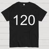 Number 120 Game Movie Cotton Summer Casual Cool Loose T-Shirt