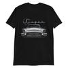 1955 Buick Super Oldtimer Kurzarm 100% Baumwolle T-Shirt Herren T-Shirts Oberteil