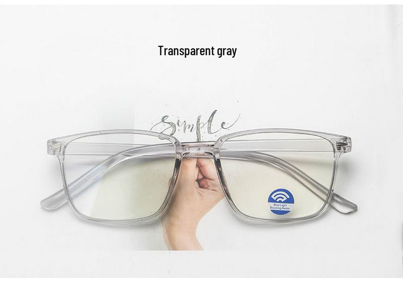 Trendy 2021 Korean Style Anti-Blue Light Artistic Glasses Frames for Students