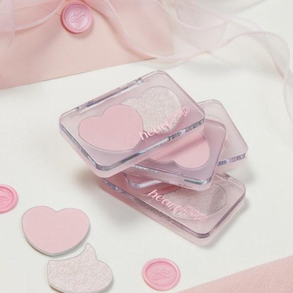 ETUDE HOUSE [Holiday Collection] Heart Pop Duo Blusher #Dear My Pink 7.5g