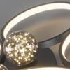 Rings Gypsophila Chandelier Lights for Living Room Bedroom Study Home Modern Ceiling Lighting Indoor Lamps