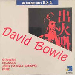 CD DAVID BOWIE - Billboard Hits U.S.A. B0033 Chart-Top Discs Europe Rock Used