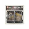 AW Tools Split Point Xtreme Twist HSS Steel Drill Bit Set (Pack of 15)
