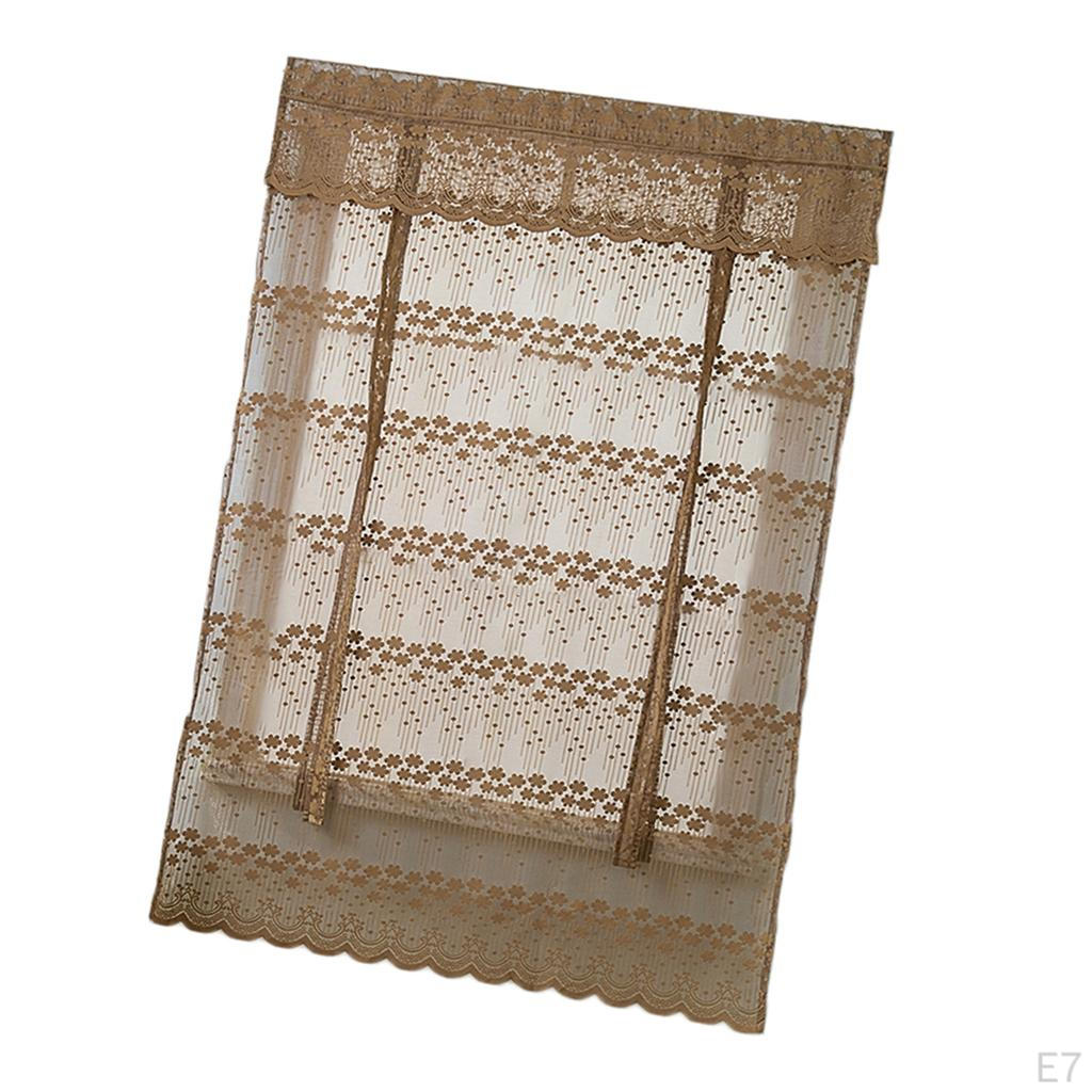 Efficient Tie Up Shades Home Decor Rod for Small Window
