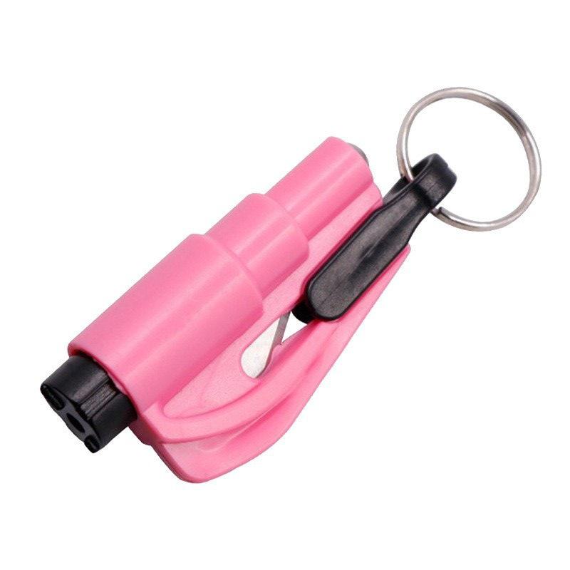 

Portable Car Safety Hammer: Window Breaker & Seatbelt Cutter
