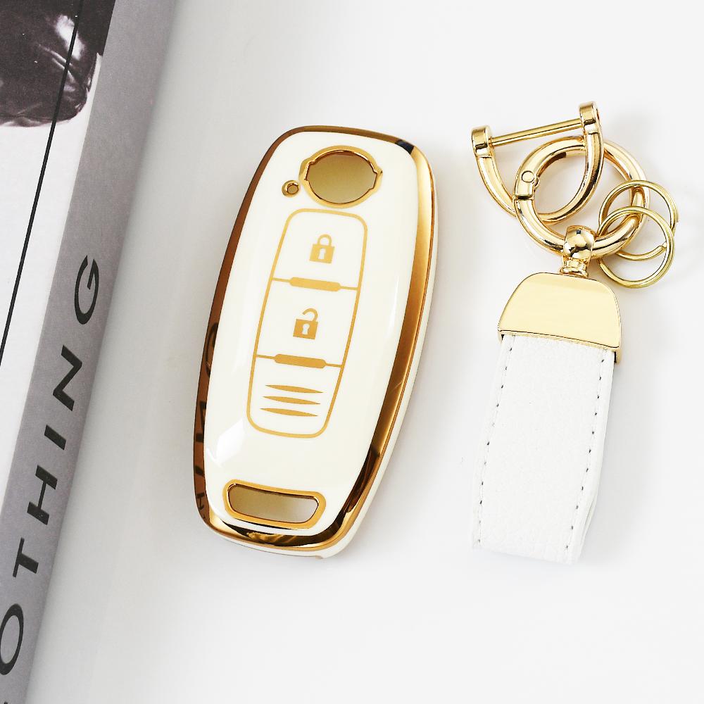 Fashion Tpu Keyless For Nissan Altima Qashqai Pathfinder X-Trail Sylphy Kicks Ariya Car Key Cover Case Keychain Protector