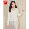 IEF Women's Hollow-Out Knit Pullover
