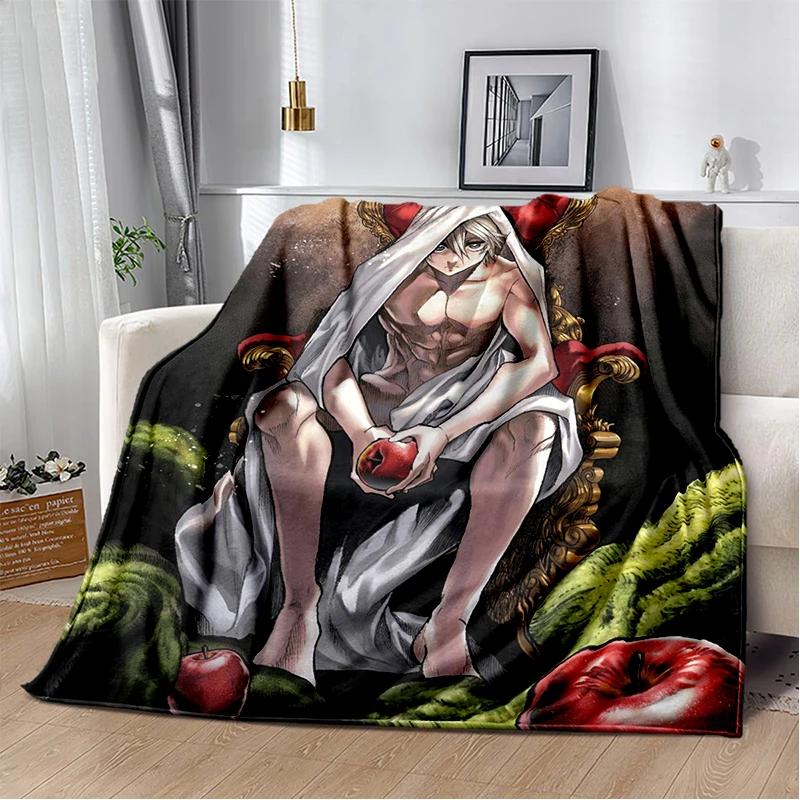 2025 New Style Cartoon Record of Ragnarok Anime Blanket,Soft Throw Blanket for Home Bedroom Bed Sofa Travel Picnic Cover Kids