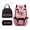 School Season Student Schoolbag Digital Printing Polyester Backpack Cartoon Satchel Pencil Case