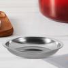 10 Pcs Sauce Dish Stainless Steel Dipping Bowls Round Metal Plates Food Flavor Seasoning Dishes Small Gear Serving Plates