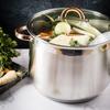 Garnek stalowy gastronomiczny duży 18.7L 32cm Rose Gold KLAUSBERG KB-7797